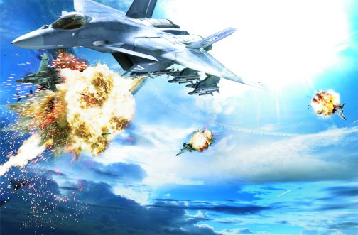 画像ギャラリー No.017のサムネイル画像 / ドーム型筐体の中に大空が広がる，新作アーケードシューティング「マッハストーム」。そのプレイフィールを，開発ディレクターのコメントと共にお届け