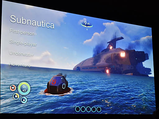 画像ギャラリー No.004のサムネイル画像 / ［GDC 2019］“ほぼ失敗”だった「Subnautica」は，プレイヤーの声で生まれ変わった。プログラマーのJonas Boetel氏が，本作のアーリーアクセスを振り返る