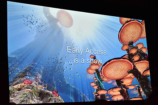 画像ギャラリー No.022のサムネイル画像 / ［GDC 2019］“ほぼ失敗”だった「Subnautica」は，プレイヤーの声で生まれ変わった。プログラマーのJonas Boetel氏が，本作のアーリーアクセスを振り返る