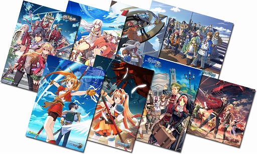 画像ギャラリー No.002のサムネイル画像 / 歴代キャラをデザインした「軌跡10周年記念切手セット」が3月27日に発売