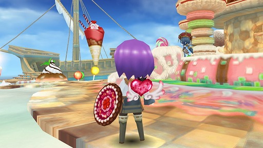 画像ギャラリー No.002のサムネイル画像 / 「ぷちっとくろにくるオンライン」,限定アバター“ラメハートアクセ”が手に入るバレンタインイベントを開催