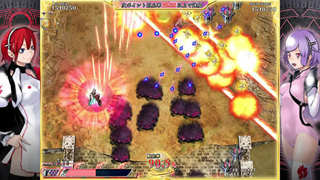 画像ギャラリー No.012のサムネイル画像 / 「カラドリウス ブレイズ」，ストーリーモードの概要が公開。新キャラやボス，新システムが実装される「Evolution Mode」など，3種類のモードで楽しめる