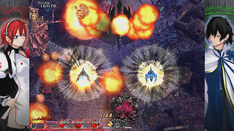画像ギャラリー No.001のサムネイル画像 / 「カラドリウス ブレイズ」，一人で2つの機体を操作するシステム「シンクロ」の詳細が明らかに。ゲームシステムを解説するPVも必見