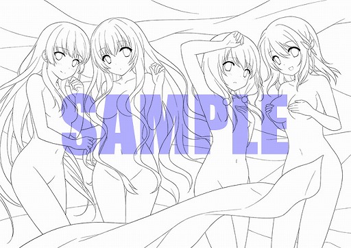 画像ギャラリー No.002のサムネイル画像 / 「この大空に、翼をひろげて CRUISE SIGN」,店舗特典のラフイラストが公開に