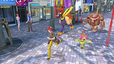 画像ギャラリー No.009のサムネイル画像 / 「デジモンストーリー CYBER SLEUTH」，最新のスクリーンショットが明らかに。さまざまなデジモンや本作の雰囲気などを要チェック
