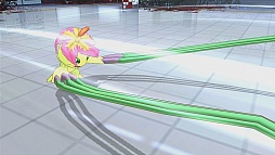 画像ギャラリー No.015のサムネイル画像 / 「デジモンストーリー　サイバースルゥース」，女性主人公のキャラクタービジュアルや「デジモンキャプチャー」などの情報が公開
