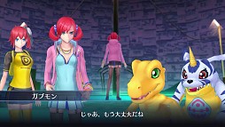 画像ギャラリー No.005のサムネイル画像 / 「デジモンストーリー　サイバースルゥース」ティザーPV第2弾を公開。電脳空間での冒険やデジモン同士のバトルシーンをたっぷり収録