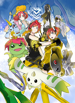 画像ギャラリー No.001のサムネイル画像 / 「デジモンストーリー　サイバースルゥース」のキャストが決定。男性主人公役に松岡禎丞さん，女性主人公役に大久保瑠美さんを起用