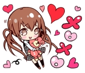 画像ギャラリー No.004のサムネイル画像 / 「青春姫 SCHOOL PRINCESS」のLINEスタンプが配信開始
