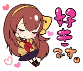 画像ギャラリー No.010のサムネイル画像 / 「青春姫 SCHOOL PRINCESS」のLINEスタンプが配信開始