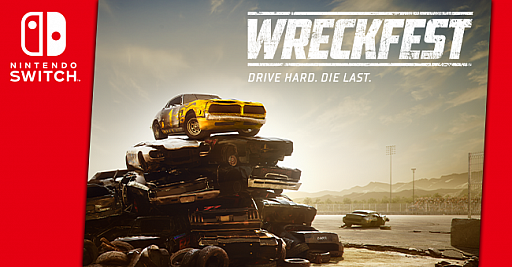 画像ギャラリー No.001のサムネイル画像 / 「Wreckfest レックフェスト」の公式サイトを公開。Switch用パッケージ版の予約受付店舗情報も追加