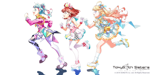 画像ギャラリー No.001のサムネイル画像 / 「Tokyo 7th シスターズ」，アニバーサリーライブの表題曲「Along the way」を順次配信