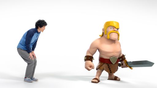 画像ギャラリー No.002のサムネイル画像 / 「Clash of Clans」,俳優の渡部豪太さん出演のTVCMが,6月1日から放映