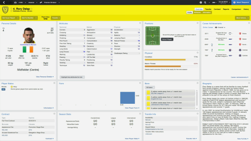 画像ギャラリー No.008のサムネイル画像 / サッカークラブ運営シム「Football Manager 2014」が好きすぎるので,とくにこれといった理由はないけど紹介してみた