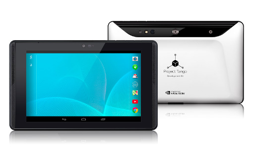 画像ギャラリー No.002のサムネイル画像 / Googleから,「Tegra K1」を採用する3Dマッピング機能搭載Androidタブレット「Project Tango Tablet」が登場。2014年後半に1024ドルで発売