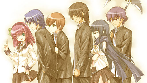 画像ギャラリー No.007のサムネイル画像 / 「Angel Beats! 1st beat」,主人公の「音無」ら4名のキャラクタービジュアルと,新たなイベントCGが公開に