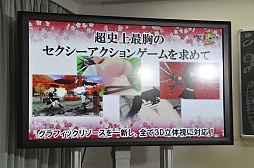 画像ギャラリー No.009のサムネイル画像 / 「閃乱カグラ」の発表会で一挙に3つの新作が明らかに。アイドルユニットKNUや原田ひとみさん，喜多村英梨さんも登場したイベントの模様をレポート