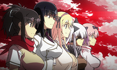 画像ギャラリー No.002のサムネイル画像 / 「閃乱カグラ2 -真紅-」のオープニングアニメが公開に。新たな店舗別購入特典の描き下ろしイラストラフも掲載