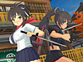「閃乱カグラ2 -真紅-」，ペアバトルの「合わせ秘伝忍法」など進化したアクションをプレイ動画で公開