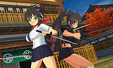 画像ギャラリー No.003のサムネイル画像 / 「閃乱カグラ2 -真紅-」,ペアバトルの「合わせ秘伝忍法」など進化したアクションをプレイ動画で公開