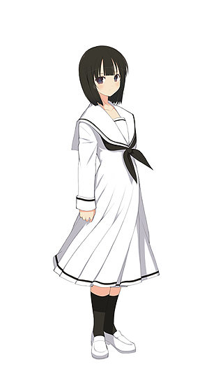 画像ギャラリー No.003のサムネイル画像 / 「閃乱カグラ2 -真紅-」，白のセーラー服をまとった「謎の少女」が公開。プレイ動画「番外編」や新たに決定した店舗別購入特典の情報も