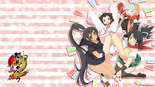 画像ギャラリー No.002のサムネイル画像 / 「閃乱カグラ2 -真紅-」発売を記念して描き下ろしイラストのPC用壁紙を公開