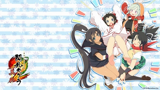 画像ギャラリー No.003のサムネイル画像 / 「閃乱カグラ2 -真紅-」発売を記念して描き下ろしイラストのPC用壁紙を公開