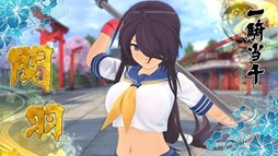 画像ギャラリー No.007のサムネイル画像 / 「閃乱カグラ ESTIVAL VERSUS -少女達の選択-」に一騎当千から「孫策」「関羽」「呂布」が登場