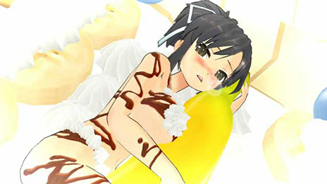 画像ギャラリー No.003のサムネイル画像 / 「デカ盛り 閃乱カグラ」，衝撃の「女体盛り」のスクリーンショットが解禁。「焔紅蓮隊」のメンバーらのキャラクタービジュアルも