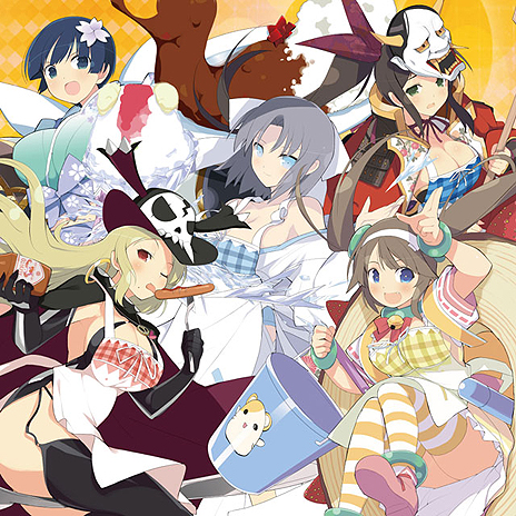 画像ギャラリー No.003のサムネイル画像 / 「デカ盛り 閃乱カグラ」本体パックB（月閃・蛇女），登場する「死塾月閃女学館」メンバーの情報が公開に。公式サイトには声優陣のボイスメッセージも