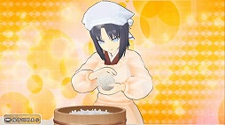 画像ギャラリー No.002のサムネイル画像 / 「デカ盛り 閃乱カグラ」，割烹着などの新コスチューム&アクセサリが本日配信