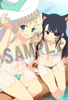 画像ギャラリー No.002のサムネイル画像 / 「デカ盛り 閃乱カグラ」パッケージ版,店舗別特典の描き下ろしイラストが公開