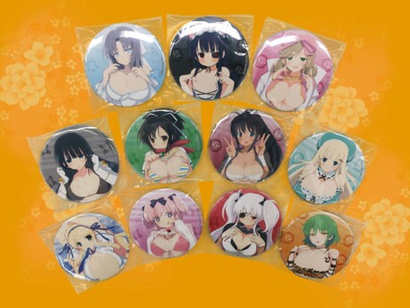 画像ギャラリー No.009のサムネイル画像 / 「デカ盛り 閃乱カグラ」,パッケージ版の発売記念抽選会を11月27日に東京,11月29日に大阪で開催。抱き枕カバーや声優陣のサイン色紙などが当たる