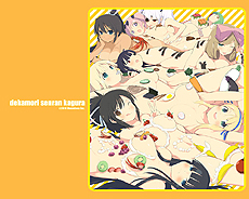 画像ギャラリー No.004のサムネイル画像 / PS Vita「デカ盛り 閃乱カグラ」のパッケージ版が本日発売。公式サイトでは「女体盛り」イラストの壁紙ダウンロードプレゼントがスタート