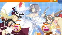 画像ギャラリー No.012のサムネイル画像 / 「デカ盛り 閃乱カグラ」のPS4/PS Vita用テーマが配信開始。本編もセール中