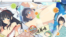 画像ギャラリー No.017のサムネイル画像 / 「デカ盛り 閃乱カグラ」のPS4/PS Vita用テーマが配信開始。本編もセール中