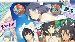 画像ギャラリー No.018のサムネイル画像 / 「デカ盛り 閃乱カグラ」のPS4/PS Vita用テーマが配信開始。本編もセール中