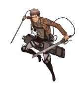 画像ギャラリー No.003のサムネイル画像 / 「進撃の巨人 -自由への咆哮-」，使用キャラクターに「ジャン」など3人が登場