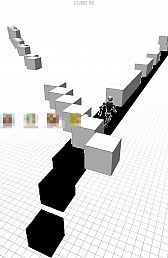 画像ギャラリー No.006のサムネイル画像 / シンプルなシステムと凝った演出が魅力。スマートフォン向けアクション「CUBE RUNNER」を紹介する「(ほぼ)日刊スマホゲーム通信」第451回