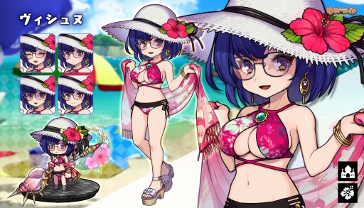 画像ギャラリー No.007のサムネイル画像 / 「ゆるドラシル」で「夏休みキャンペーン」が開催中。期間限定イベントや水着ガチャなど