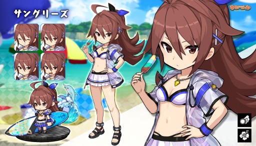 画像ギャラリー No.008のサムネイル画像 / 「ゆるドラシル」で「夏休みキャンペーン」が開催中。期間限定イベントや水着ガチャなど