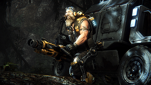画像ギャラリー No.003のサムネイル画像 / 「Left 4 Dead」のTurtle Rock Studiosが手がけるサバイバルアクション「Evolve」を最速体験。狩るか狩られるか,4人対1人の熱い対戦をレポート