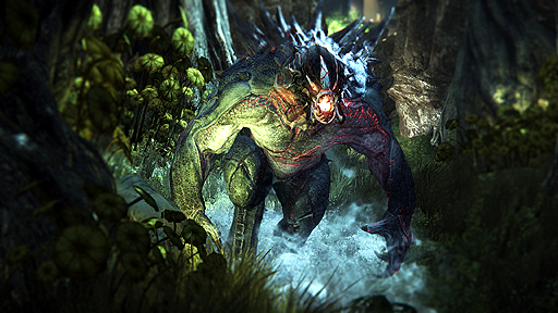 画像ギャラリー No.014のサムネイル画像 / 「Left 4 Dead」のTurtle Rock Studiosが手がけるサバイバルアクション「Evolve」を最速体験。狩るか狩られるか,4人対1人の熱い対戦をレポート