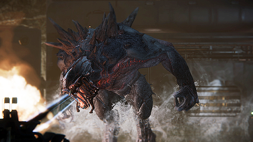 画像ギャラリー No.015のサムネイル画像 / 「Left 4 Dead」のTurtle Rock Studiosが手がけるサバイバルアクション「Evolve」を最速体験。狩るか狩られるか,4人対1人の熱い対戦をレポート