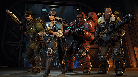 画像ギャラリー No.010のサムネイル画像 / 「Evolve」（PC/PS4/Xbox One）は2015年3月5日に日本上陸。“4対1”という非対称型のマルチプレイに注目の集まるサバイバルシューター