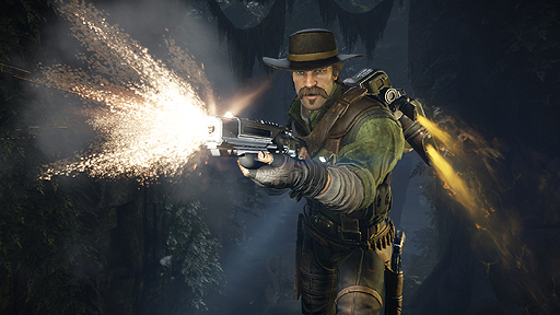 画像ギャラリー No.006のサムネイル画像 / 2K,「Evolve」の3回目となるメディア体験会を開催。新モンスター「レイス」や,惑星上での5日間の戦いを描く「脱出モード」を体験した