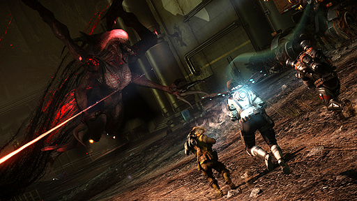 画像ギャラリー No.010のサムネイル画像 / 2K,「Evolve」の3回目となるメディア体験会を開催。新モンスター「レイス」や,惑星上での5日間の戦いを描く「脱出モード」を体験した