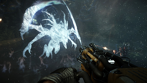 画像ギャラリー No.012のサムネイル画像 / 2K,「Evolve」の3回目となるメディア体験会を開催。新モンスター「レイス」や,惑星上での5日間の戦いを描く「脱出モード」を体験した