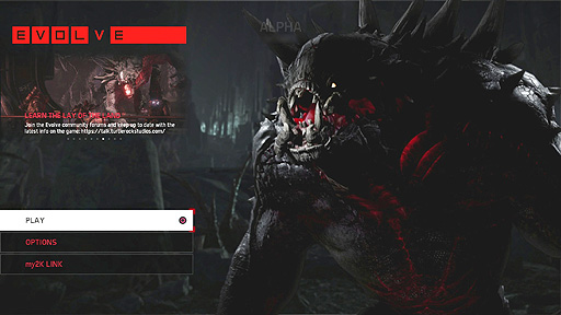 画像ギャラリー No.001のサムネイル画像 / PlayStation 4版「Evolve」の大規模αテスト「Big Alpha」の模様をレポート。トラブルから復帰後のテストの様子と最新プレイフィールをお届け