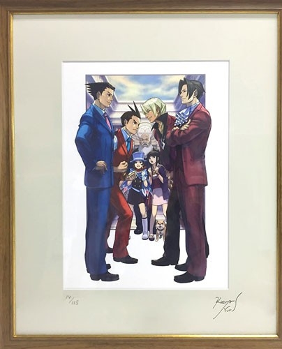 画像ギャラリー No.003のサムネイル画像 / カプコン,「新宿マルイ アネックス キャラクターズフェア」で販売する「逆転裁判」グッズを公開